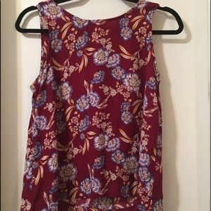 Kohl’s Pink Republic Floral Tank Top